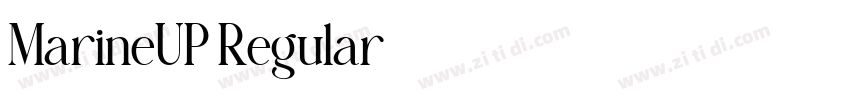MarineUP Regular字体转换 MarineUP Regular字体转换